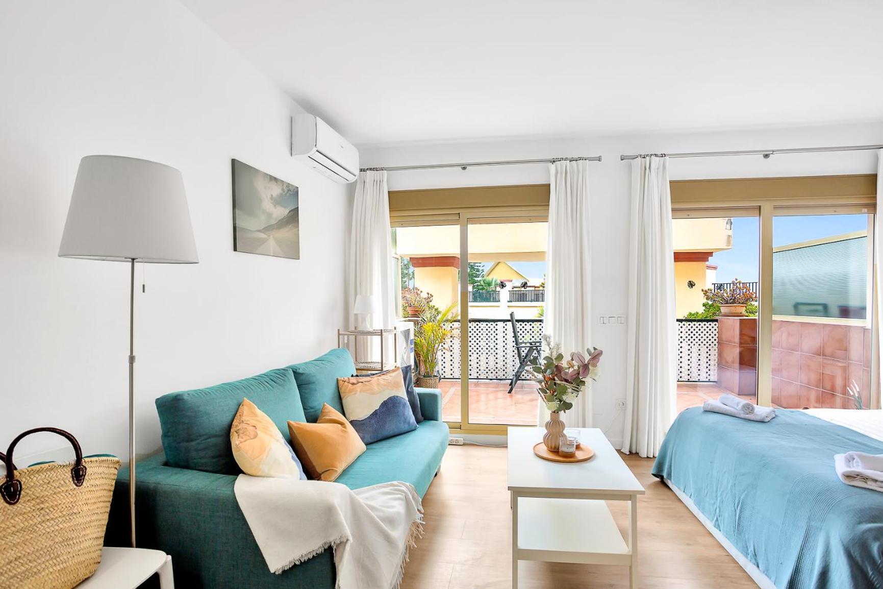 Modern Beach Apartment Romana Playa 723 In Marbella, Elviria Exterior foto